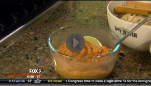 belly bloat hummus video